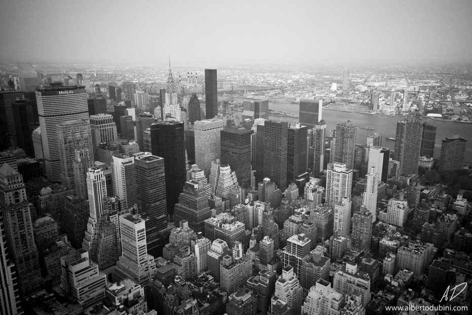 New York from Empire State Building