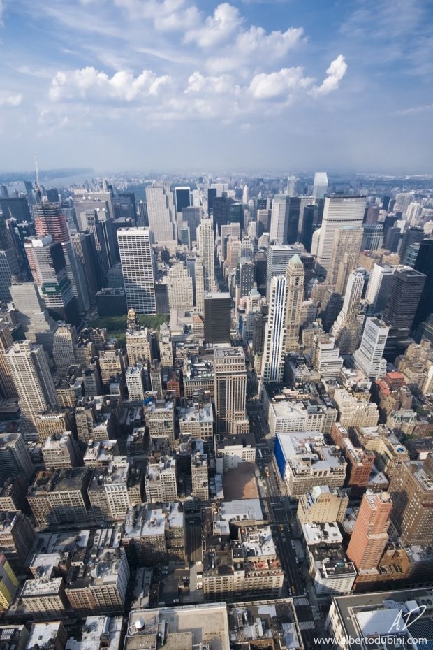 New York from Empire State Building